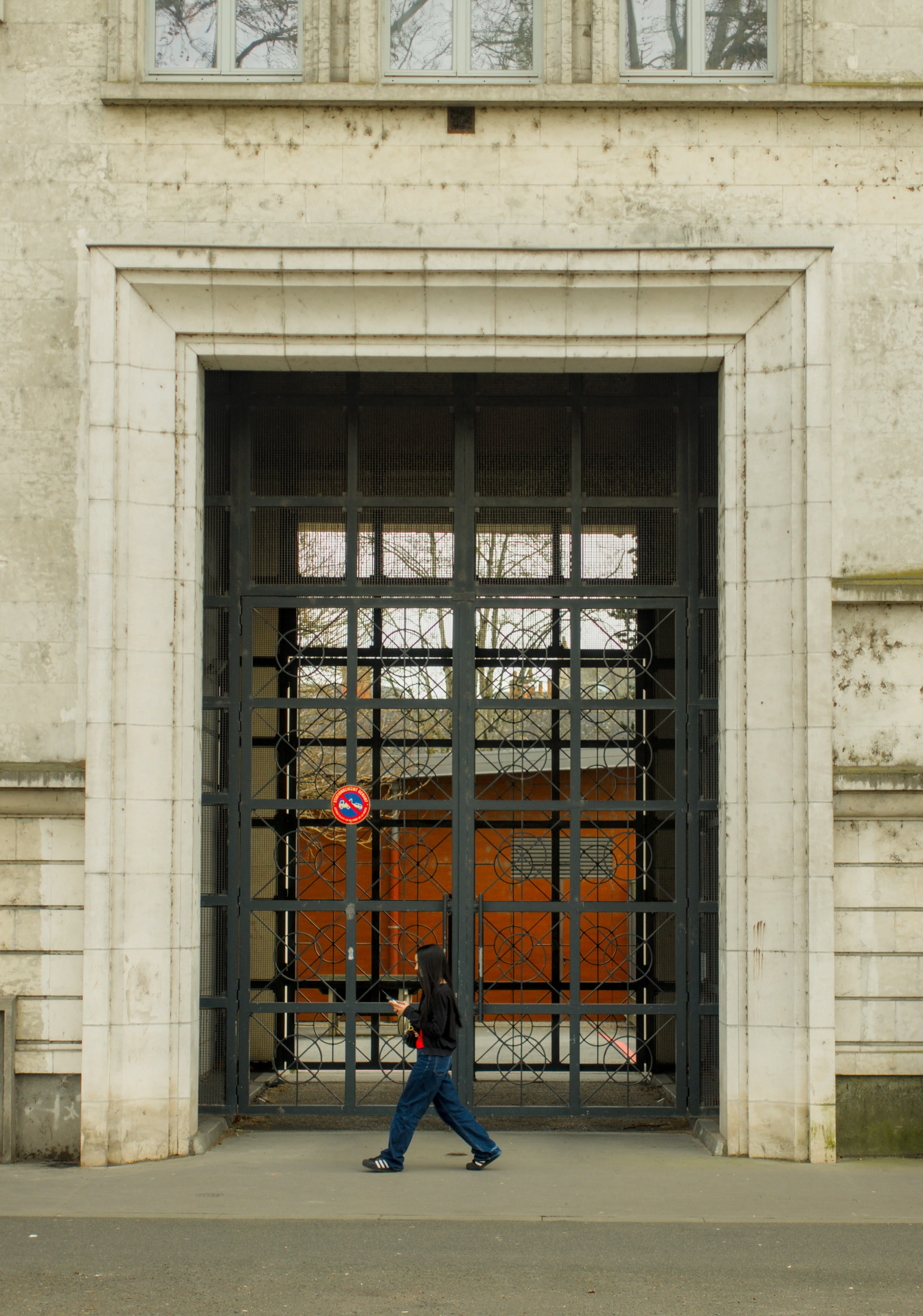Portrait a la porte
